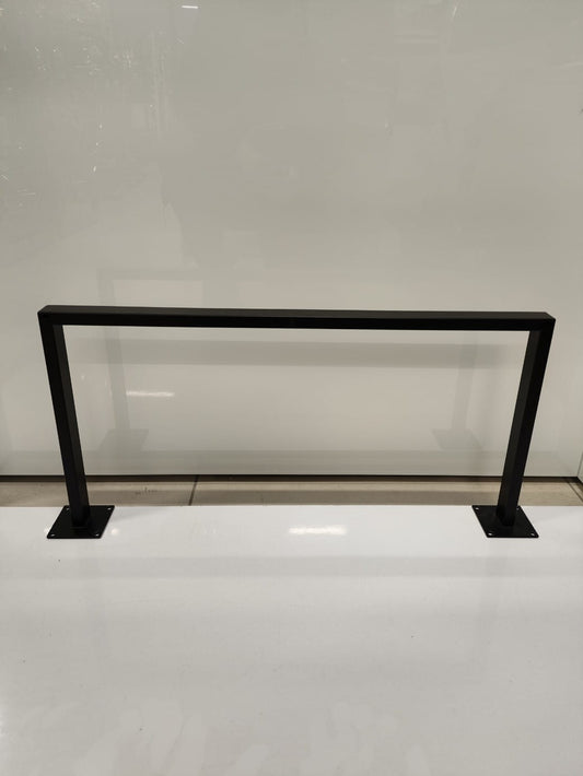 Fekete fali akasztó - 60cm