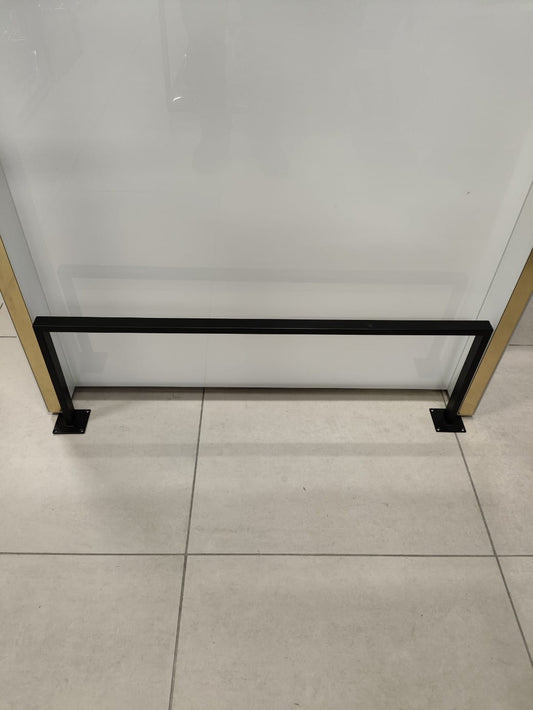 Fekete fali akasztó - 90cm